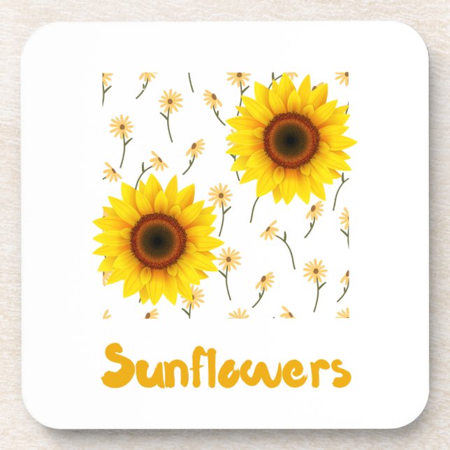 Posavasos Costras de girasol (Frente)