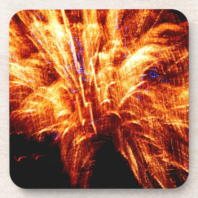 Posavasos Costras plásticas de Firework (Frente)
