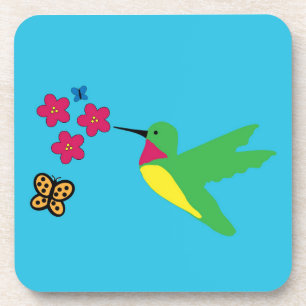 Posavasos Costura de colibrí (plástico duro)