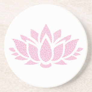 Posavasos Costura de flores de Lotus