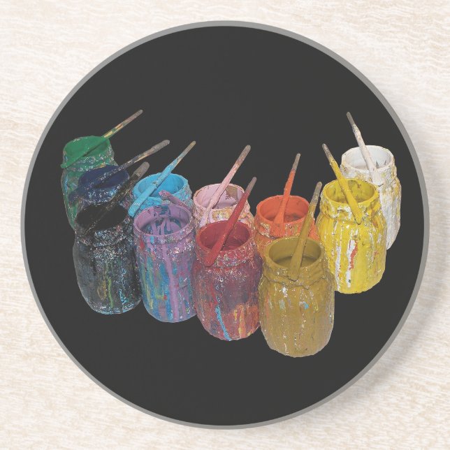 Posavasos Costura de pinturas (Frente)