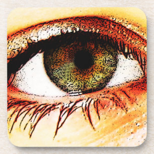 Posavasos Costura de plástico ocular con corcho