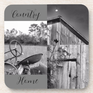 Posavasos "Country Home" Tractor Barn Collage