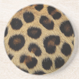 Posavasos Cow Black White Spots Fur