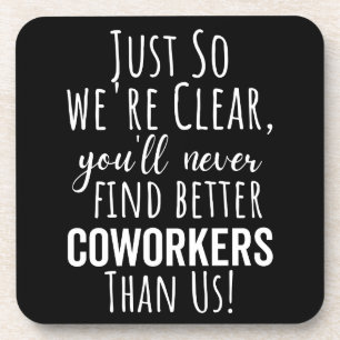 Posavasos Coworker Goodbye   Traslado de trabajadores   Sali