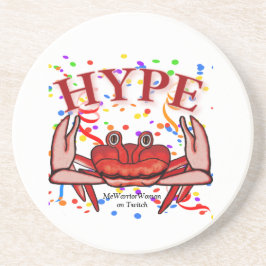 Posavasos Crab Hype, MeWarriorWoman en Twiter
