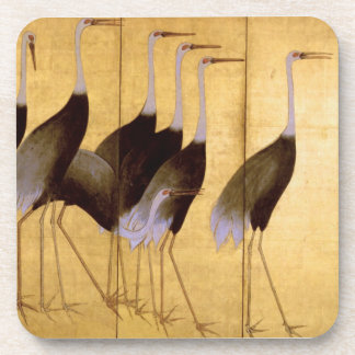 Posavasos Crane, Bella Artes japonés Ogata Korin