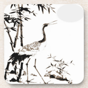 Posavasos Crane Cork Coaster