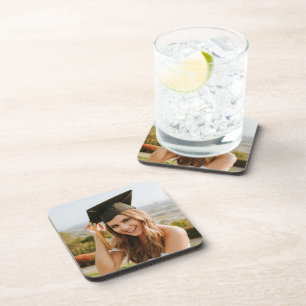 Posavasos Crea Tu Propia Fiesta de Graduación con Fotos Pers