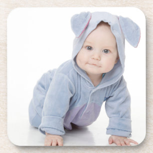 Posavasos Crea tu propia foto moderna personalizada de niños