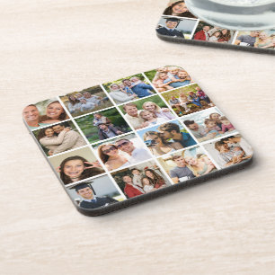 Posavasos Crea tu propio collage de 16 fotos