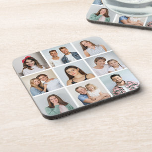 Posavasos Crea tu propio collage de 9 fotos