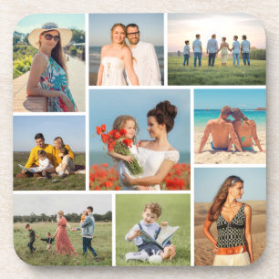 Posavasos Crea tu propio collage de 9 fotos