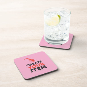 Posavasos CREA-TU-PROPIO diseño personalizado DIY Despedida 