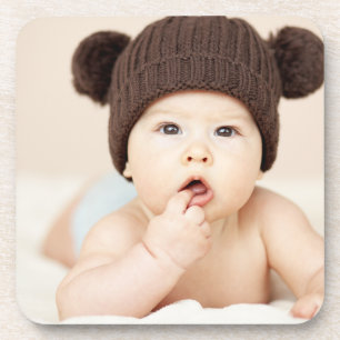 Posavasos Crea tu propio foto moderno personalizado de niños