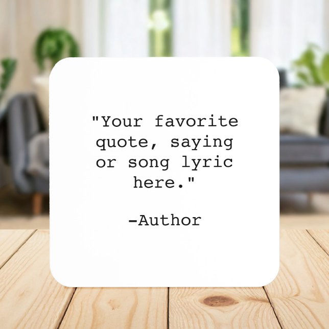 Posavasos Crear su propia cotización (Subido por el creador)