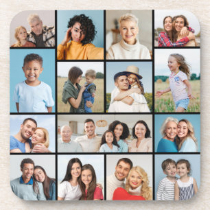 Posavasos Crear su propio Collage de fotos de 15