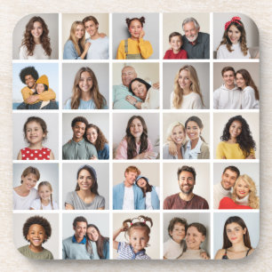 Posavasos Crear su propio Collage de fotos de 25