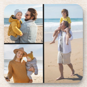 Posavasos Crear su propio Collage de fotos de 3
