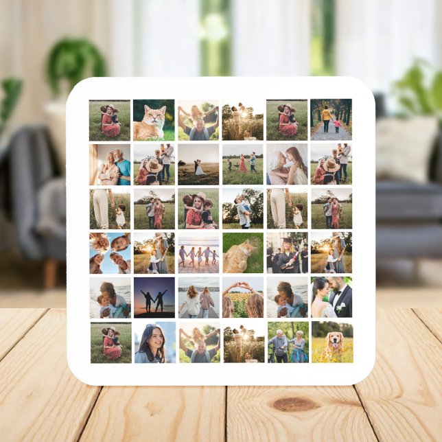 Posavasos Crear su propio Collage de fotos personalizado (Subido por el creador)