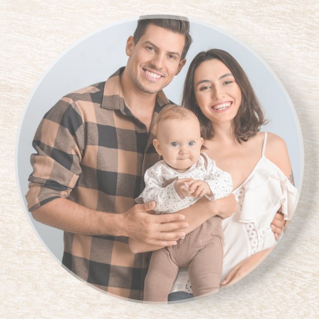 Posavasos Create Your Own Photo Custom Picture DIY  (Frente)