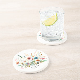 Posavasos Crecer en gracia floral
