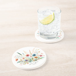 Posavasos Crecer en la floral de Grace