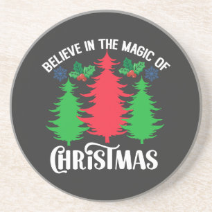 Posavasos Cree En La Magia De La Navidad-82309