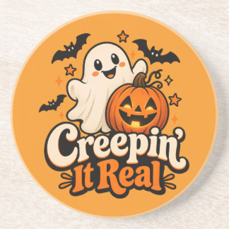 Posavasos “Creepin’ It Real” Monstruoso Halloween Cute