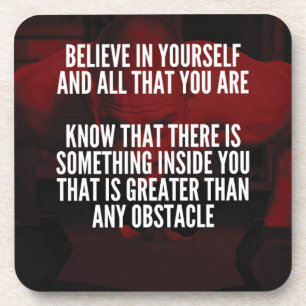 Posavasos Creer En Sí Mismo - Motivación De La Formación