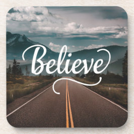 Posavasos Creer juego de montaña de montaña rusa de la natur