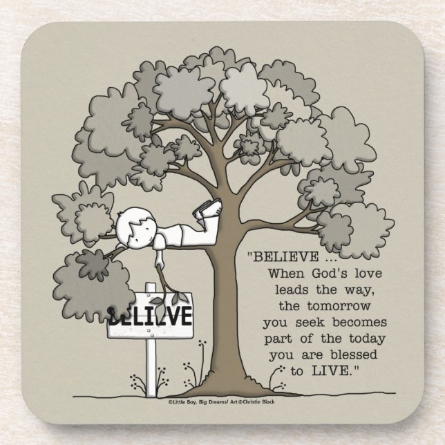 POSAVASOS CREER PARA VIVIR (Frente)