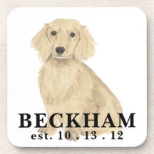 Crema personalizada de larga duración: Dachshund