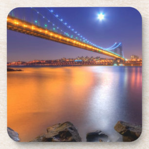 Posavasos Crepúsculo, George Washington BridgePalisades, NJ