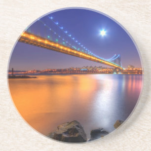 Posavasos Crepúsculo, George Washington BridgePalisades, NJ