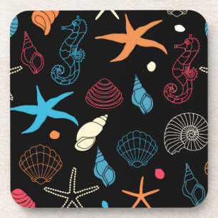 Posavasos criaturas marinas