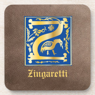 Posavasos Criaturas míticas del siglo XVI Capital decorativa