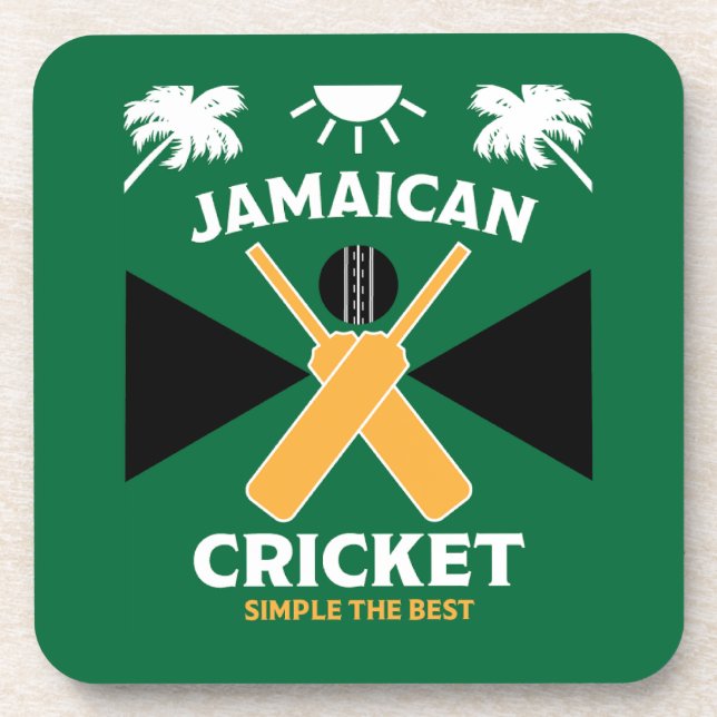 Posavasos Cricket de Jamaica (Frente)