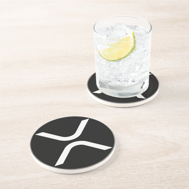 Posavasos criptodivisa XRP (Lado)