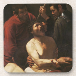 Posavasos Cristo coronó por las espinas, c.1602