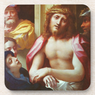 Posavasos Cristo presentó a la gente (el homo de Ecce)