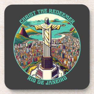 Posavasos Cristo Redentor, Río de Janeiro