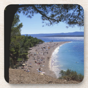 Posavasos Croacia, isla de Brac, Bol, playa Golden Cape