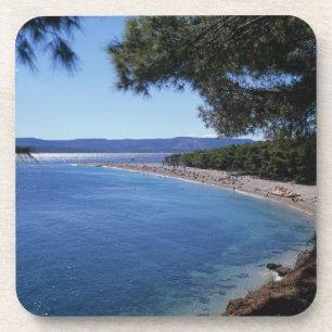 Posavasos Croacia, isla de Brac, Bol, playa Golden Cape 2