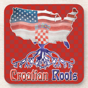 Posavasos Croata Roots Americano