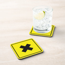 Posavasos Crossroad Hard Plastic Coaster
