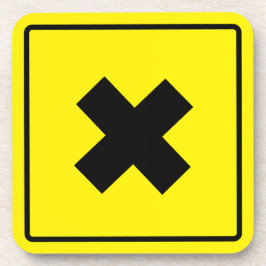 Posavasos Crossroad Hard Plastic Coaster