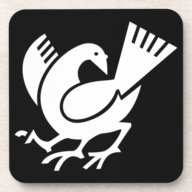 Posavasos Crow de yata (Frente)