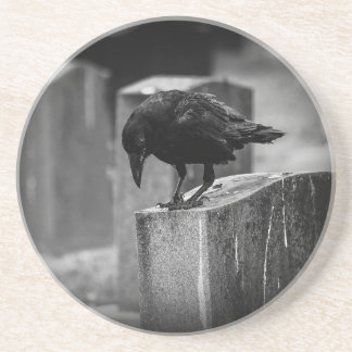 Posavasos Crow en el cementerio caído