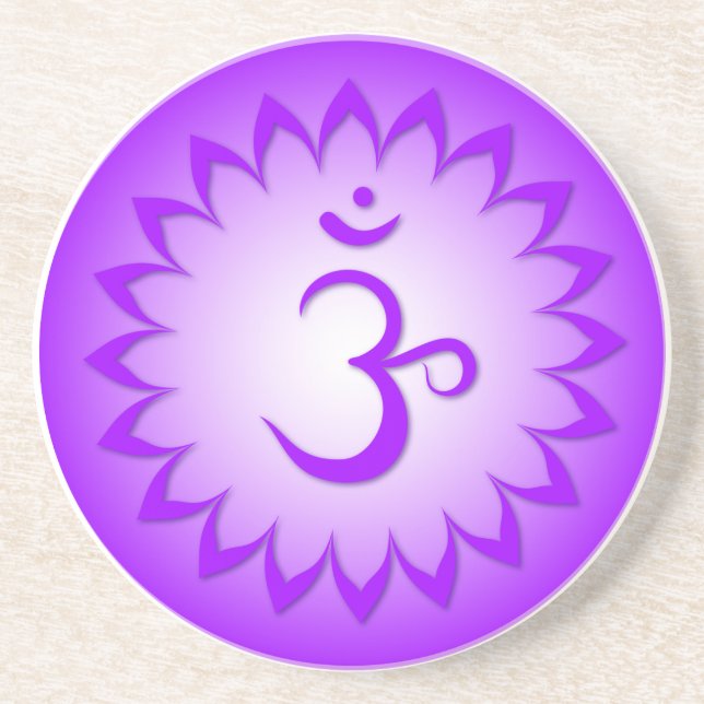 Posavasos Crown Chakra Coaster (Frente)